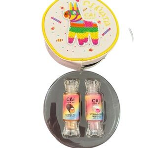 Lip Balm & Gloss Set Llama Makeup NWT